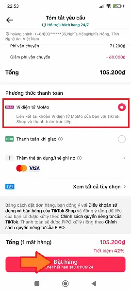 19-10-2025/CAch-dAng-vA-MOMO-thanh-toAn-AAEn-hA-ng-Tiktok-Shop-1760845499341.webp